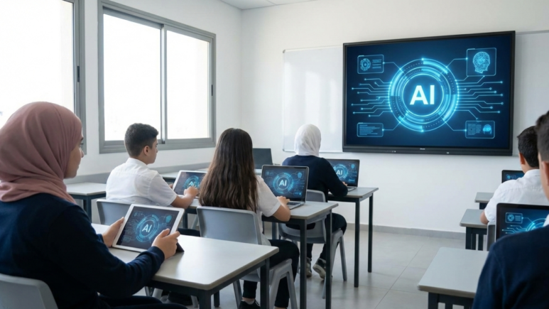 تقنيات الذكاء الاصطناعي في خدمة التعليم: مبادرات شبابية رائدة في فلسطين