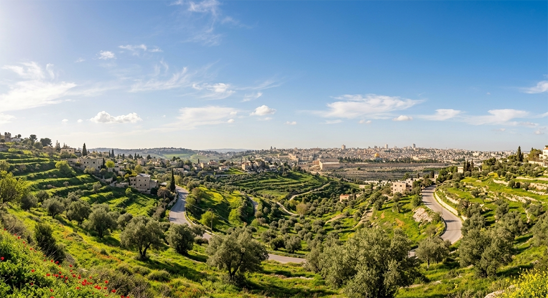 حالة الطقس في فلسطين: أجواء ربيعية لطيفة نهاراً وباردة نسبياً ليلاً خلال عطلة نهاية الأسبوع حالة الطقس في فلسطين: أجواء ربيعية لطيفة نهاراً وباردة نسبياً ليلاً خلال عطلة نهاية الأسبوع