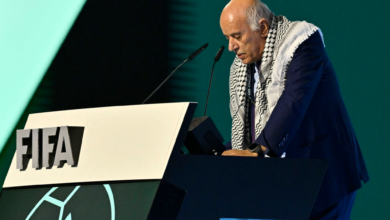 الرجوب أمام كونغرس الفيفا: لم نطلب سوى تطبيق القوانين وملفنا الآن أمام محكمة التحكيم الرياضي