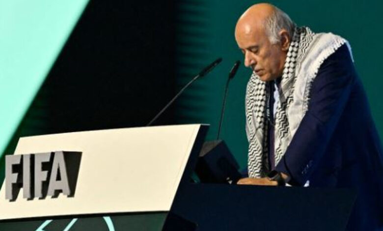 اتحاد الاعلام الرياضي يثني على الموقف التاريخي للفريق الرجوب في كونجرس الفيفا اتحاد الاعلام الرياضي يثني على الموقف التاريخي للفريق الرجوب في كونجرس الفيفا