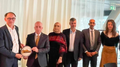 وفد رسمي برئاسة التميمي يختتم زيارة عمل إلى هولندا لتعزيز التعاون وتطوير قطاع الأراضي وفد رسمي برئاسة التميمي يختتم زيارة عمل إلى هولندا لتعزيز التعاون وتطوير قطاع الأراضي