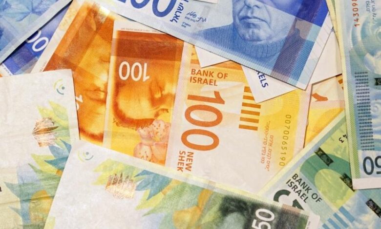 أسعار العملات الأجنبية مقابل الشيكل اليوم الأربعاء