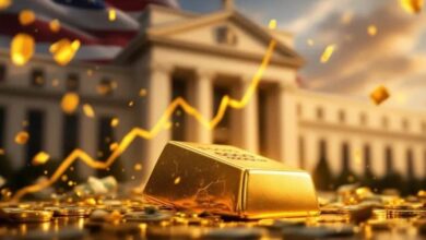 الذهب يصعد من أدنى مستوى في أسبوع الذهب يصعد من أدنى مستوى في أسبوع