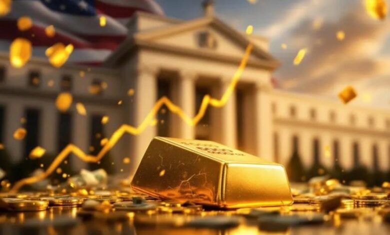 الذهب يصعد من أدنى مستوى في أسبوع الذهب يصعد من أدنى مستوى في أسبوع