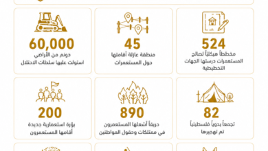مقاومة الجدار”: 11074 اعتداء نفذها الاحتلال ومستعمروه في النصف الأول من العام 2026