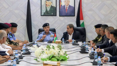 المحافظ أبو عليا يستقبل اللواء علام السقا ويبحث معه واقع المدينة والتحديات الأمنية