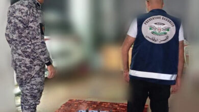 ضبط ألعاب نارية ممنوعة من التداول في محافظة الخليل*
