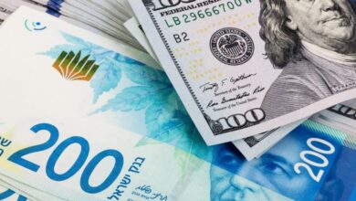 أسعار العملات الأجنبية مقابل الشيكل اليوم الخميس